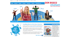 Desktop Screenshot of donboscovolunteers.de